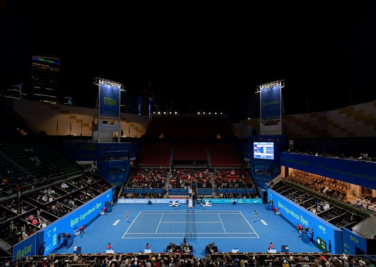 Cancha del Qatar ExxonMobil Open